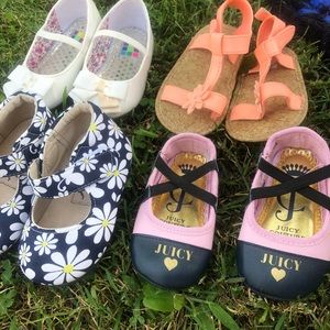 Lot of toddler size 4 shoes